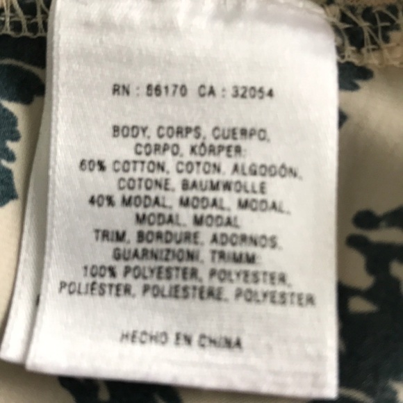 ANTHROPOLOGIE Deletta Unexpected Artiste Shirt - Picture 5 of 5